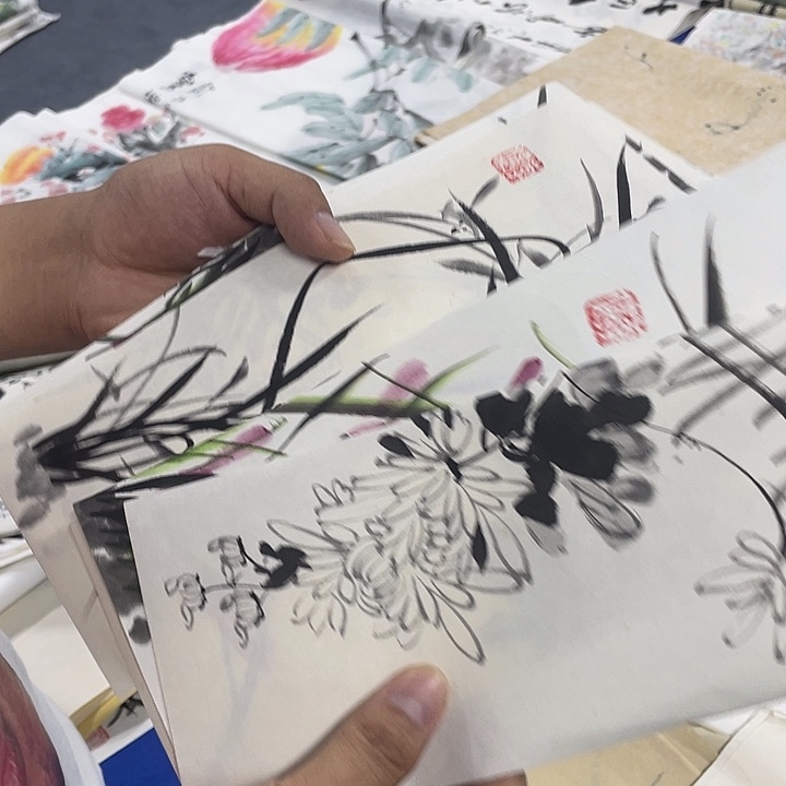 国画手绘图画欣赏一下