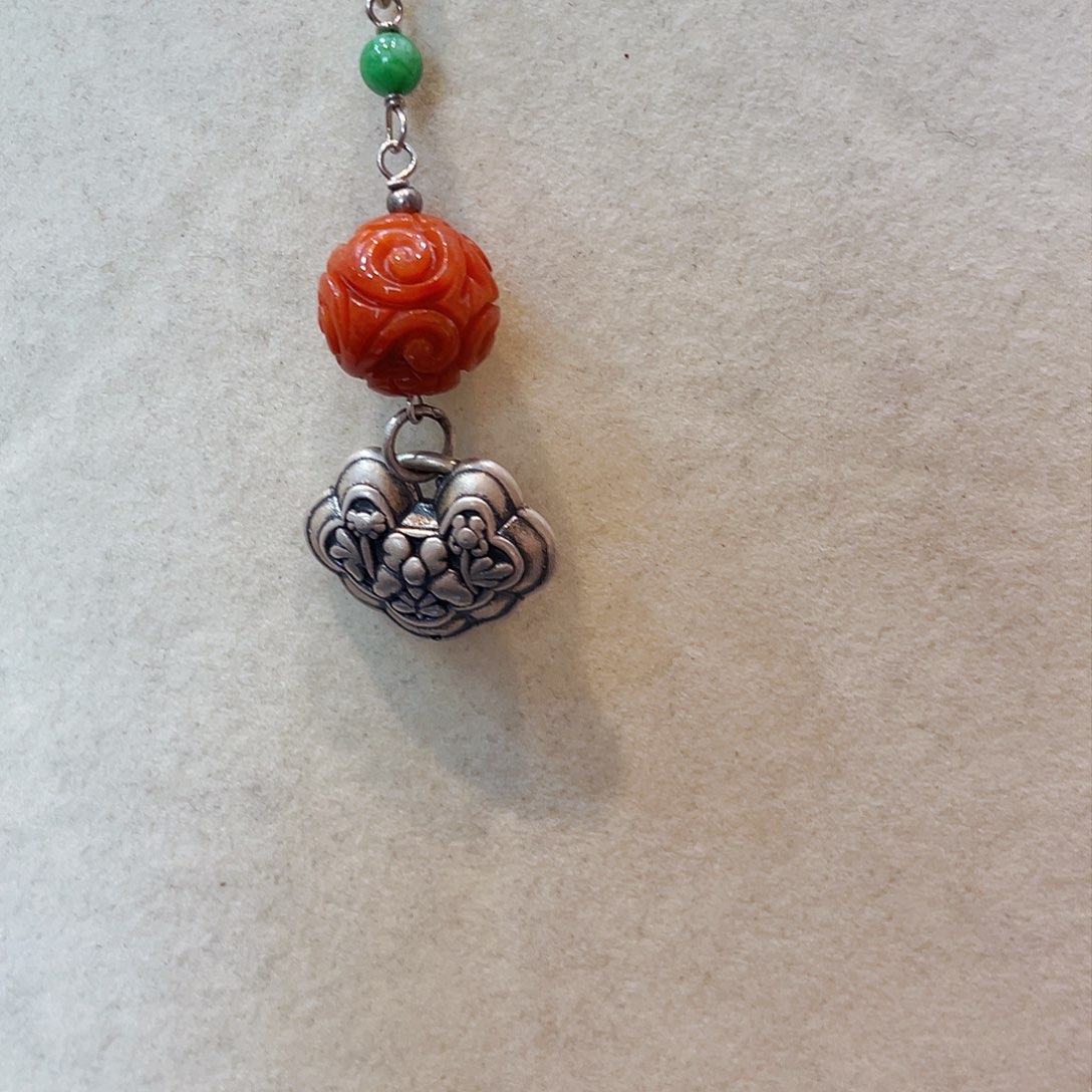 翡翠耳饰未镶嵌蜗**家耳饰