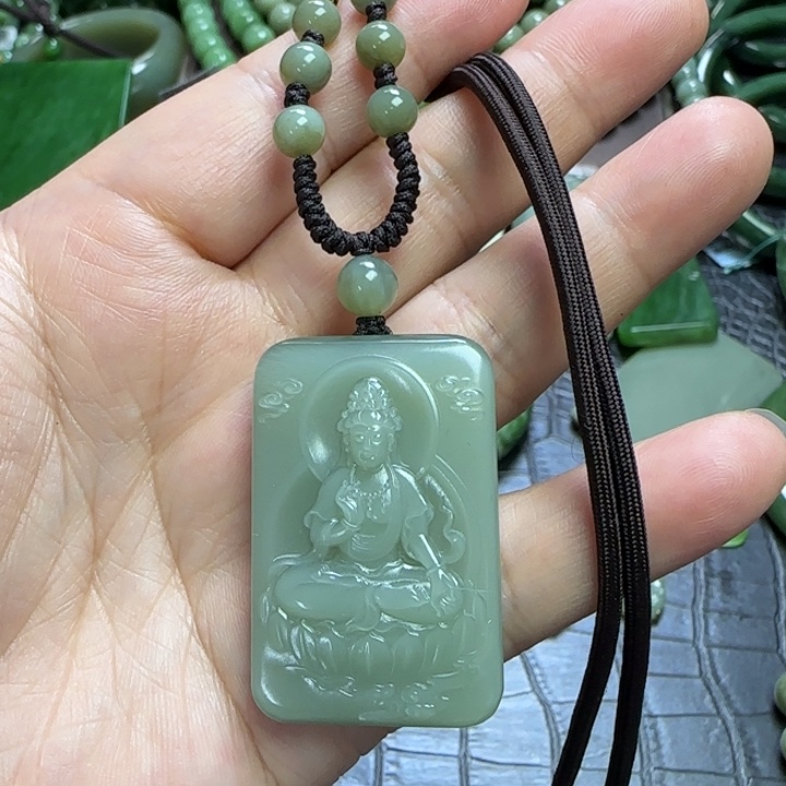 和田玉吊坠未镶嵌