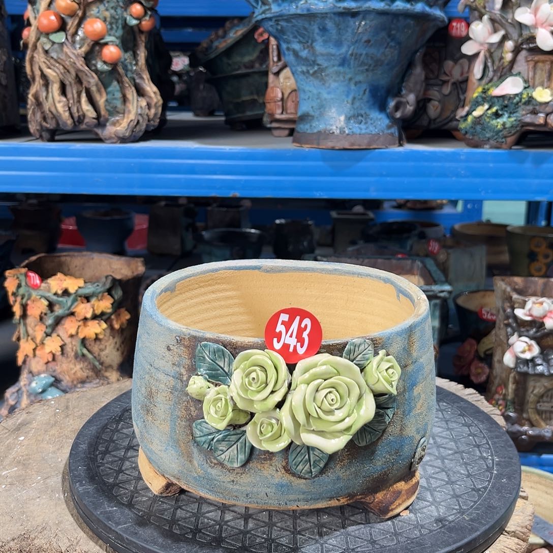 微瑕543 号陶然花器手工花盆