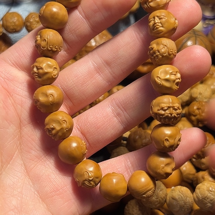 橄榄核手串/手链猴头须派