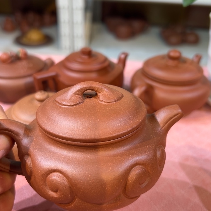 紫砂茶案降坡如意150cc