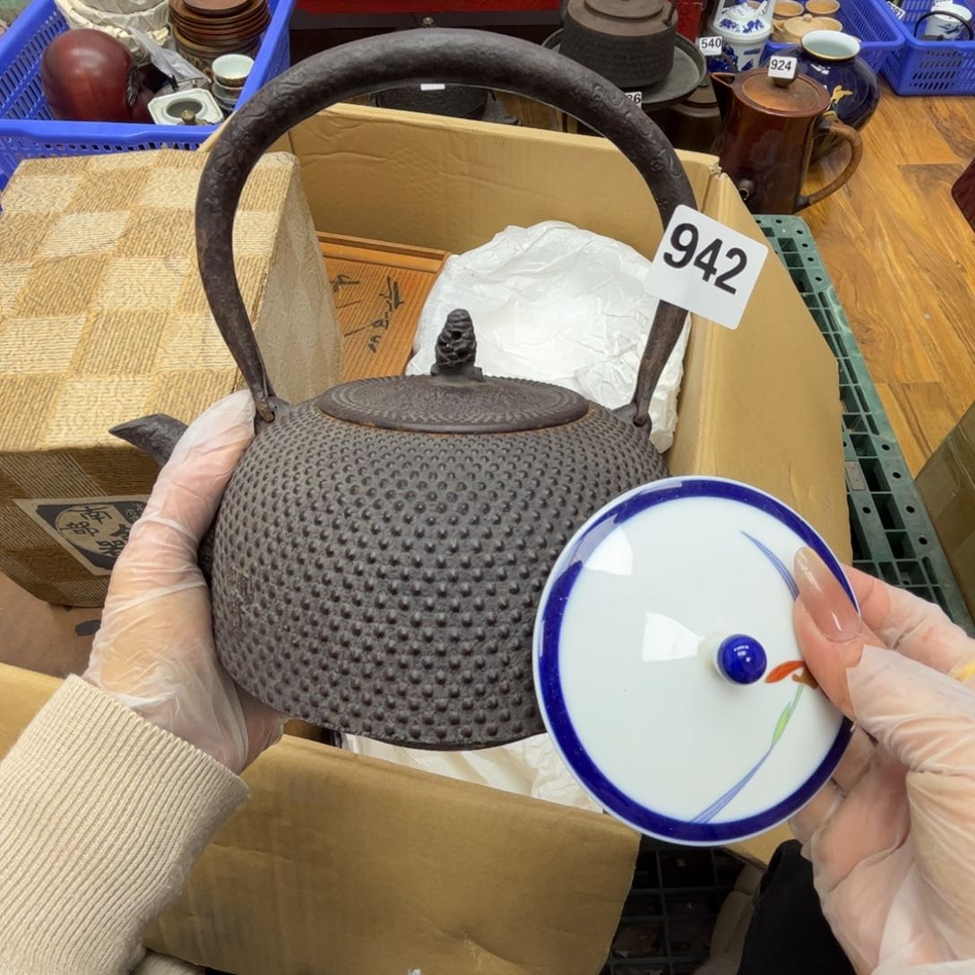 瓷片摆件工艺品摆件666