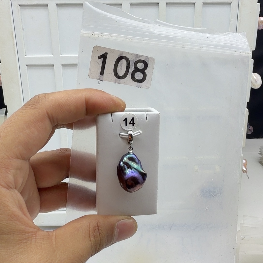 合金淡水珍珠颈饰