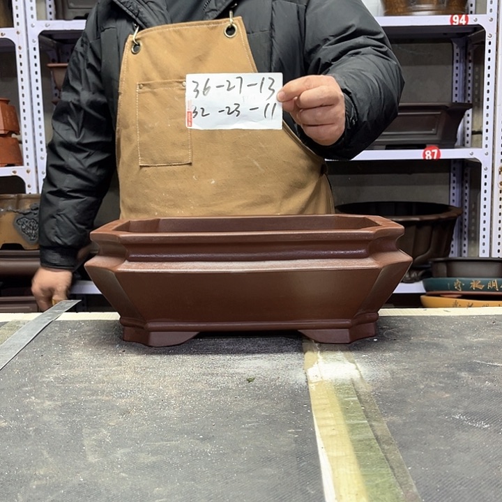 紫砂花盆紫砂等传统