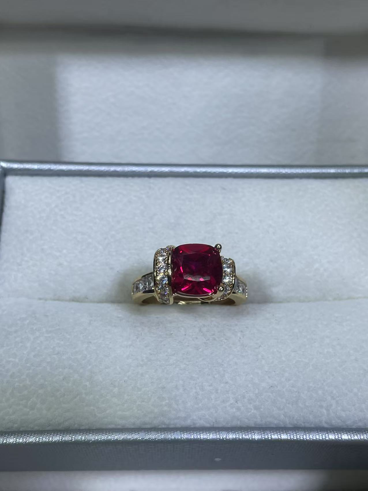 戒指 指 戒指 【米米甄选 绚丽多彩】红色戒指 CL-2140