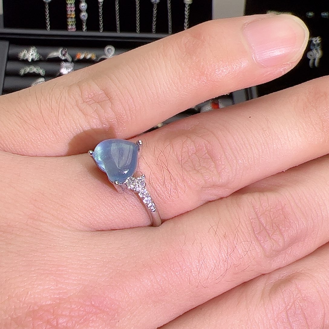 紫晶珠宝半成品银S925镶嵌