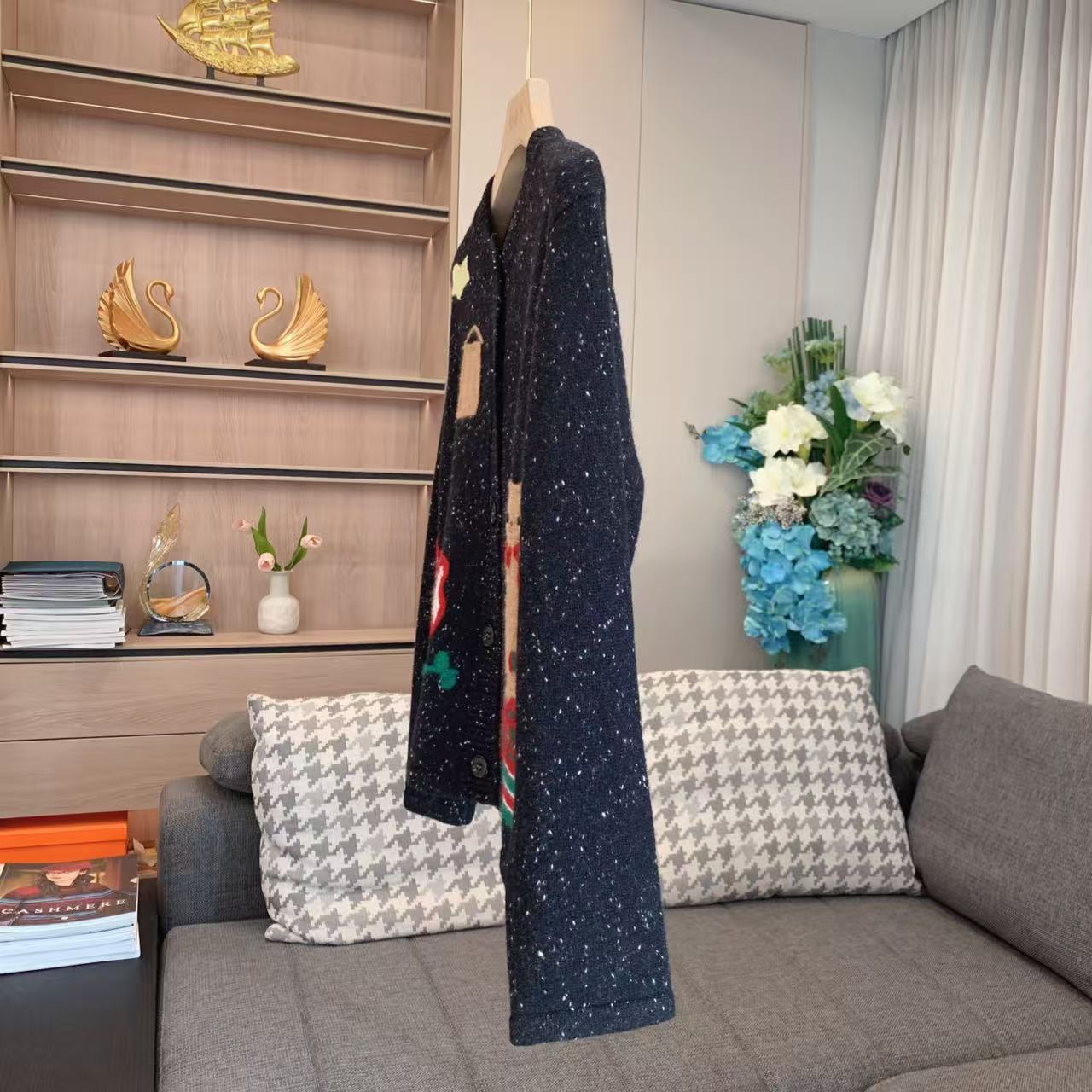 【美姐说】女加厚羊绒衫25088