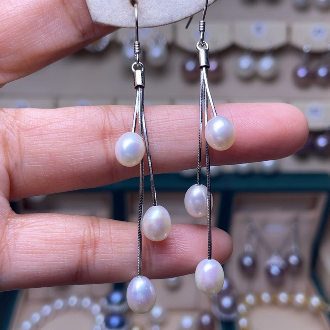 银S925镶嵌其他淡水珍珠