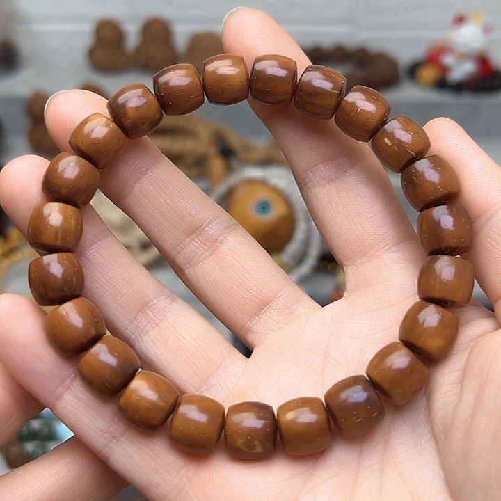 紫金鼠吊坠11m m实心直切