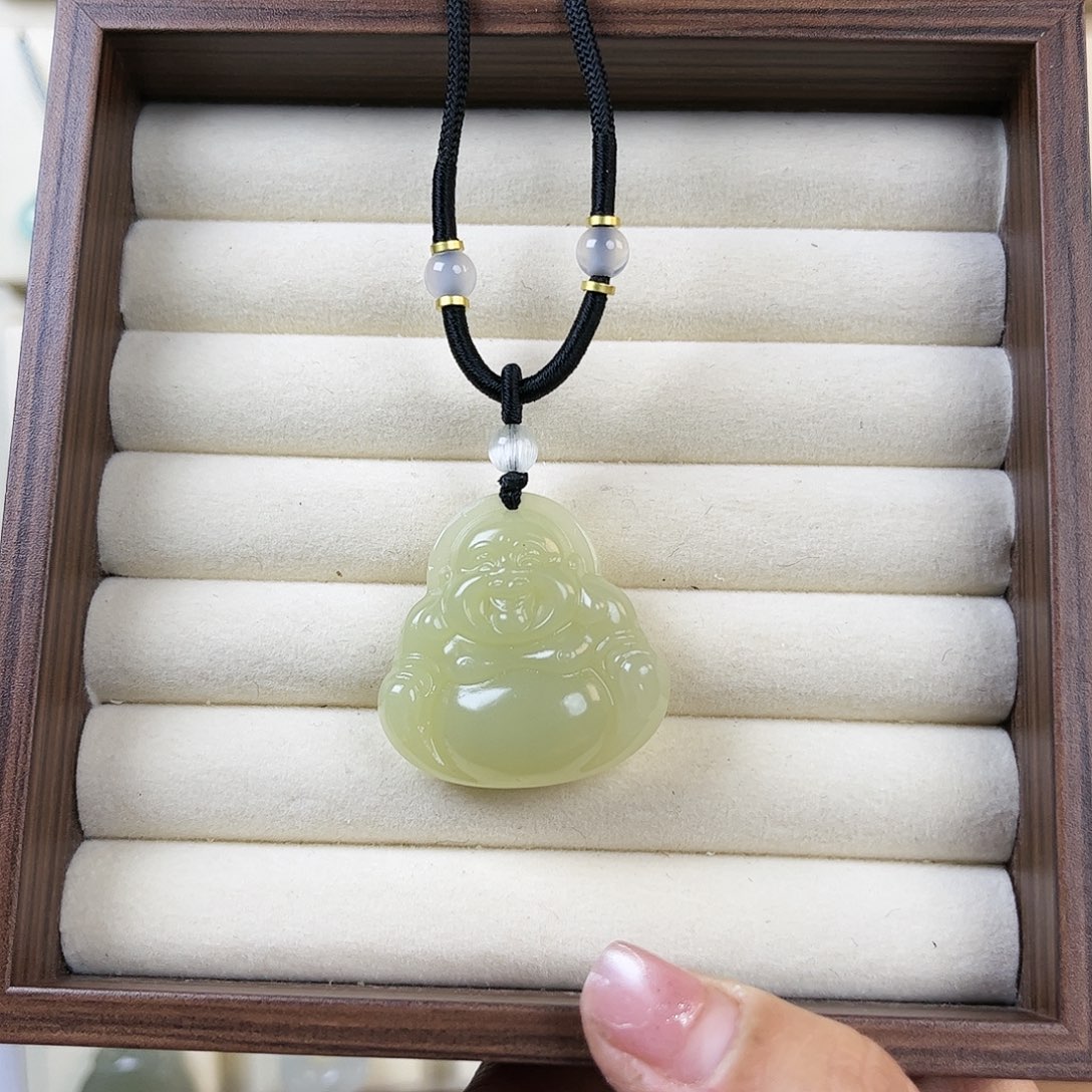 石英质玉未镶嵌项链