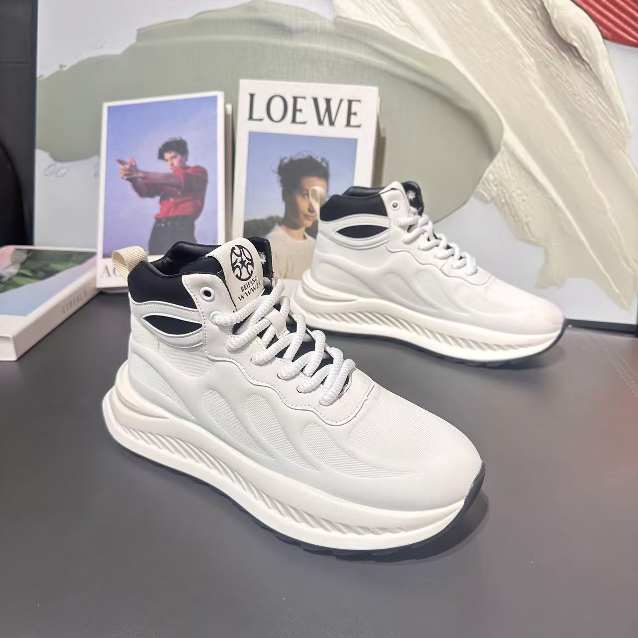 【人气推荐】338-28休闲百搭运动流行男鞋软底舒适潮鞋