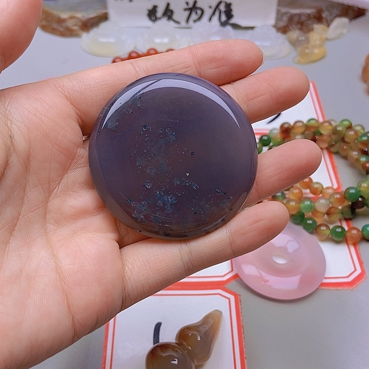 【闪购商品】未镶嵌玛瑙/玉髓珠宝半成品艾*