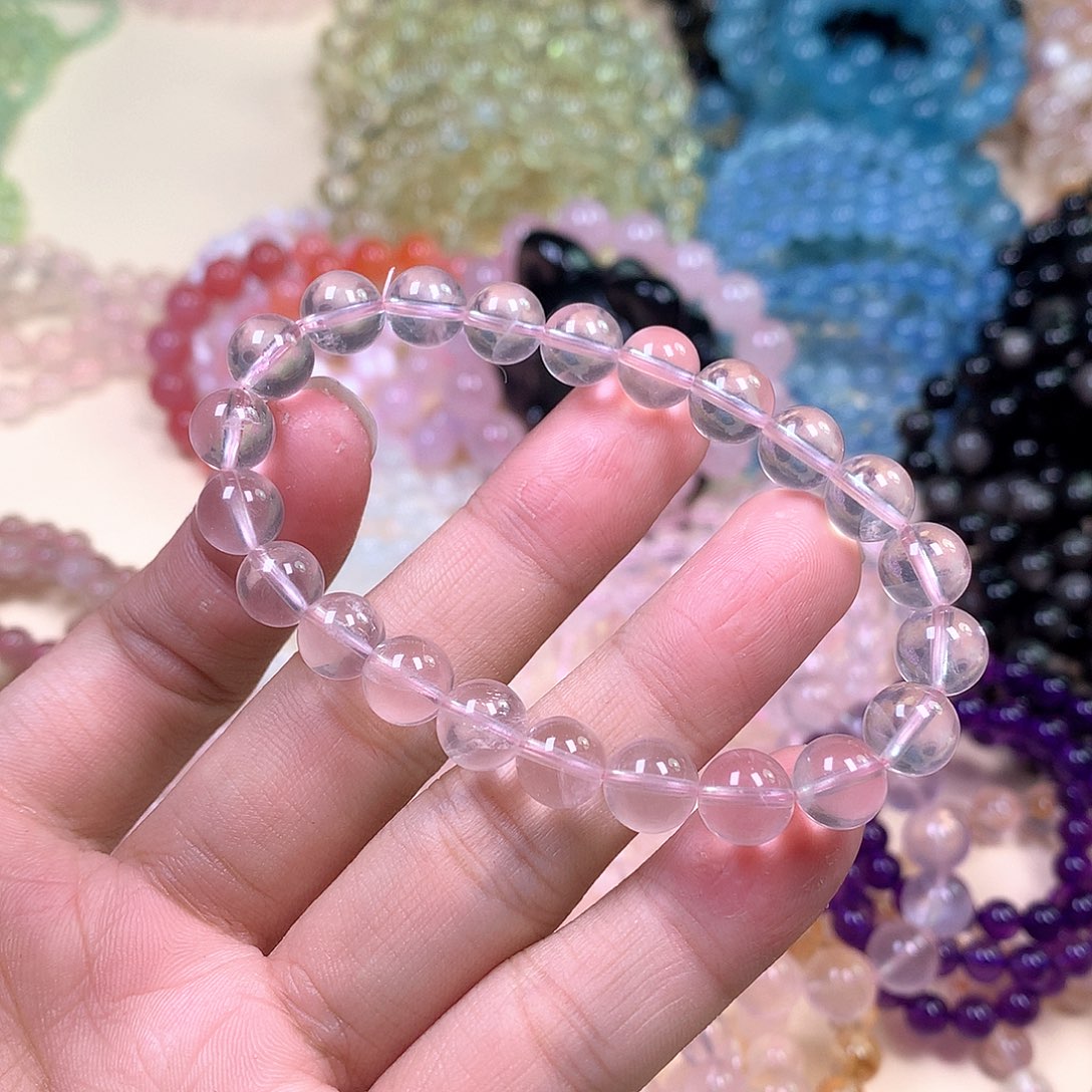 水晶手链未镶嵌天然