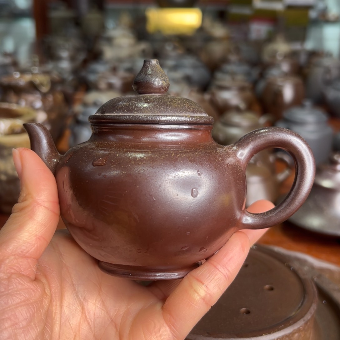 贵台龙窑柴烧茶壶32