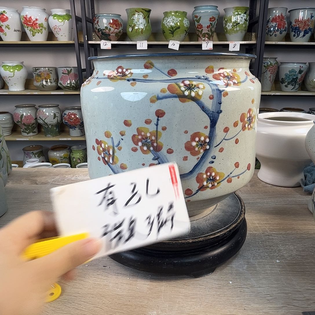 罐1xc景德镇陶瓷花盆