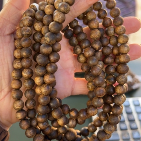 沉香手串装勺子25克卡0.8多样性发1串