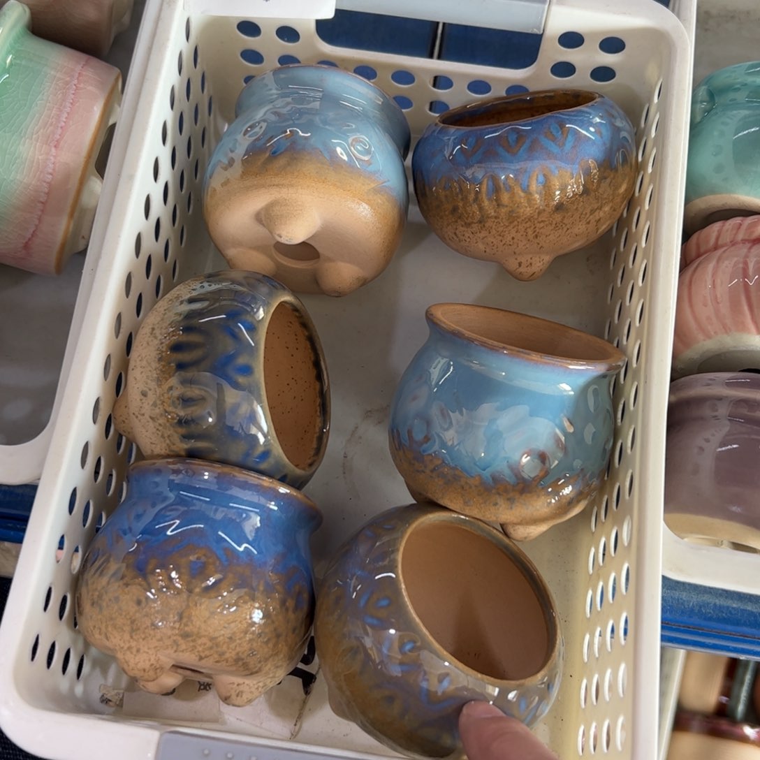 陶瓷多肉小花盆@@2075