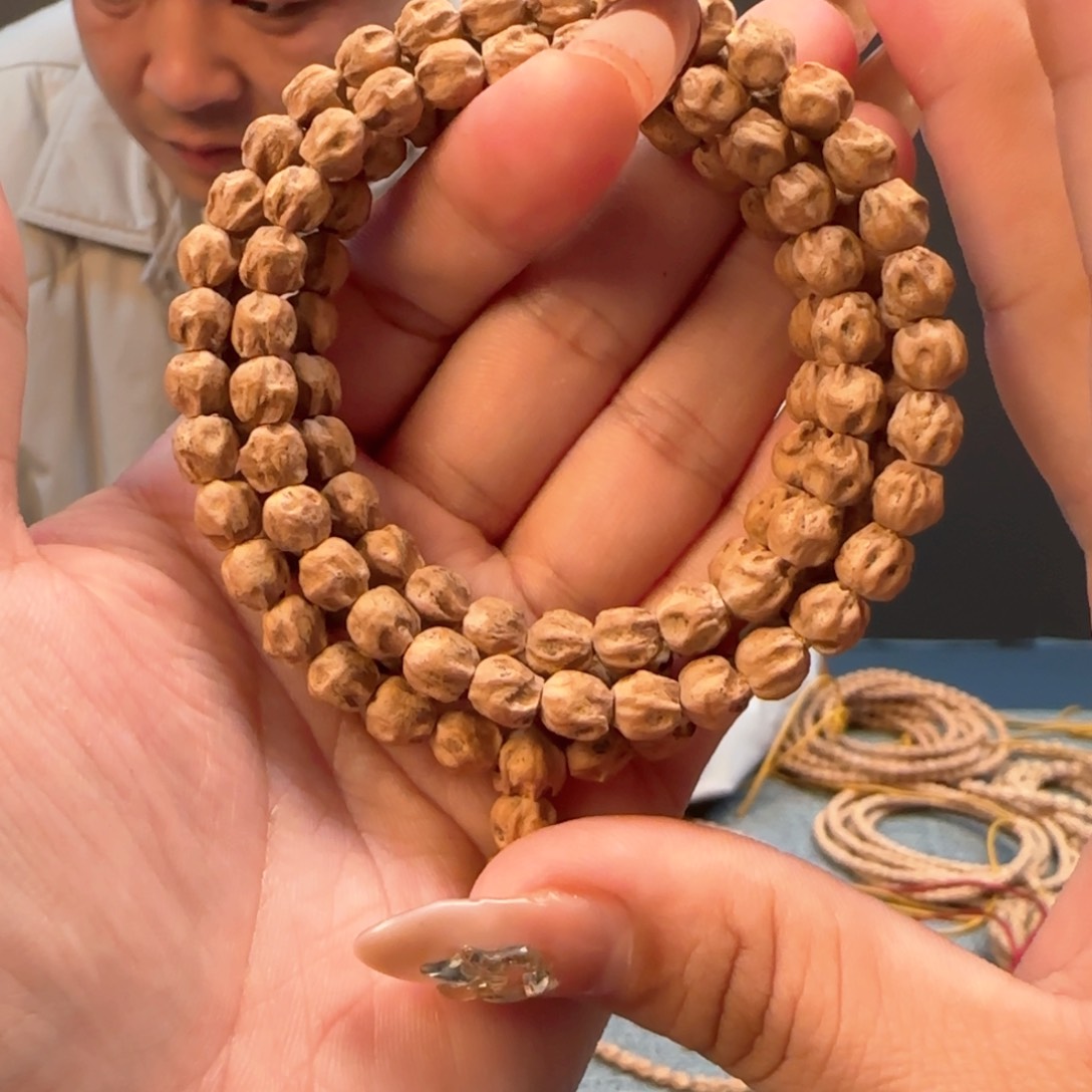 柏香籽/百香籽手串鳞甲6