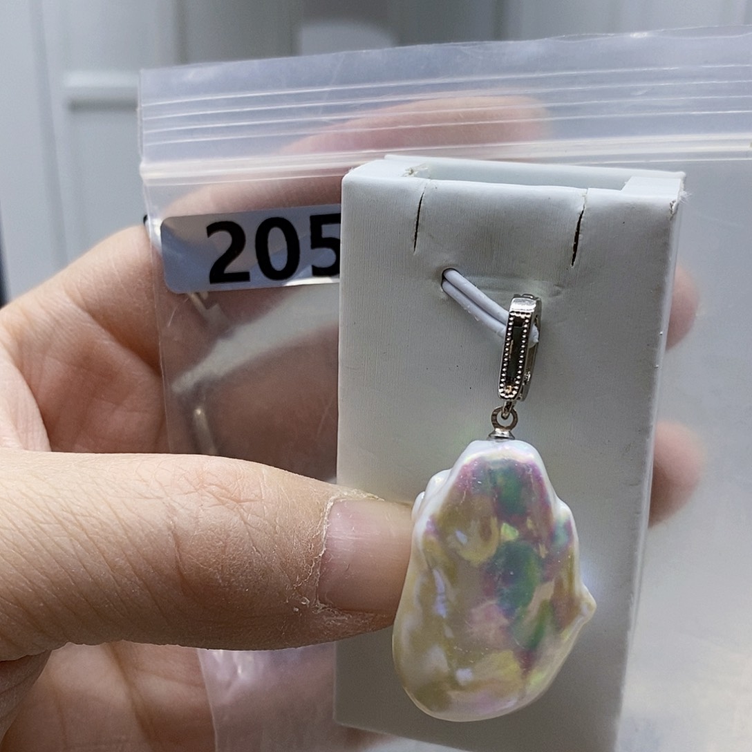 颈饰合金淡水珍珠