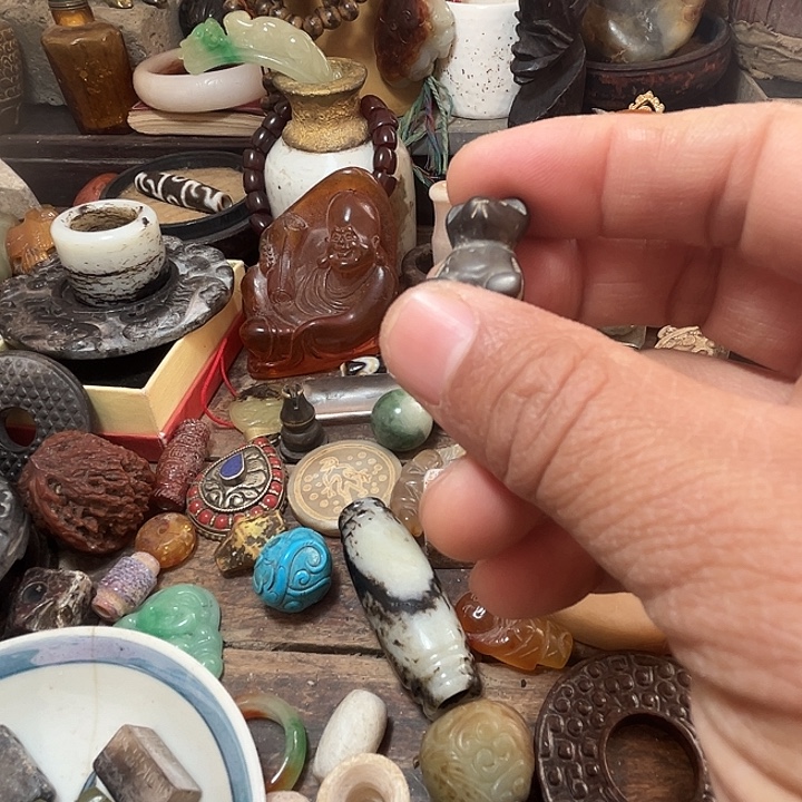 6***香和田玉（糖玉）未镶嵌挂件