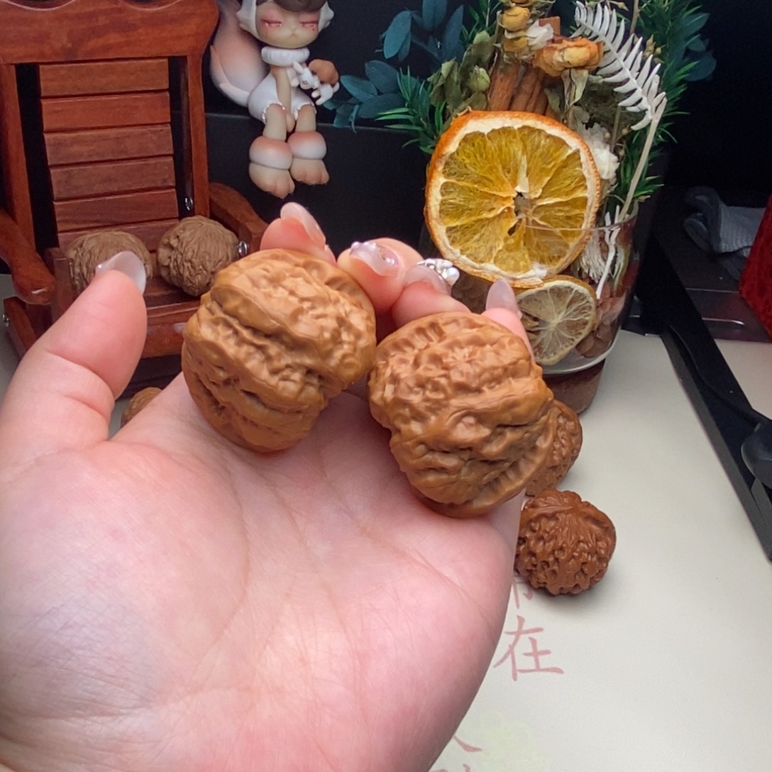 把件桃核40蛤蟆头