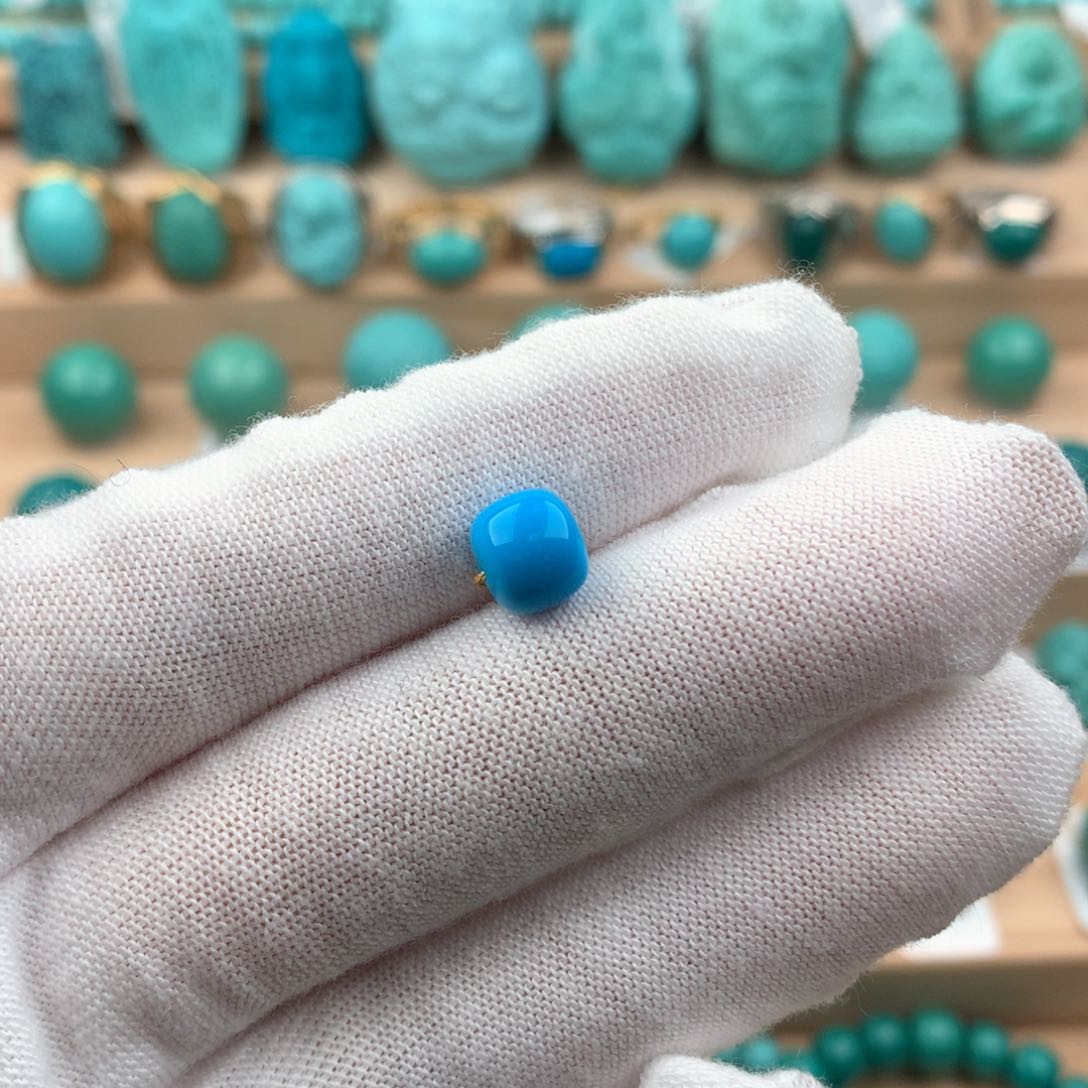 绿松石配饰未镶嵌7.7-6.7