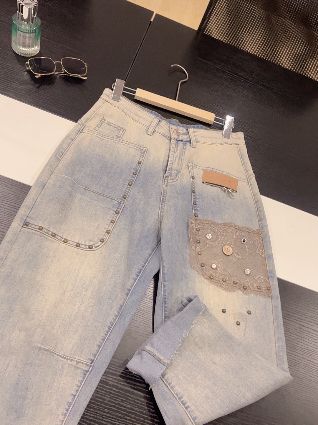 『 牛仔裤S 』显瘦气质洋气潮流百搭设计时尚牛仔裤U10-U14