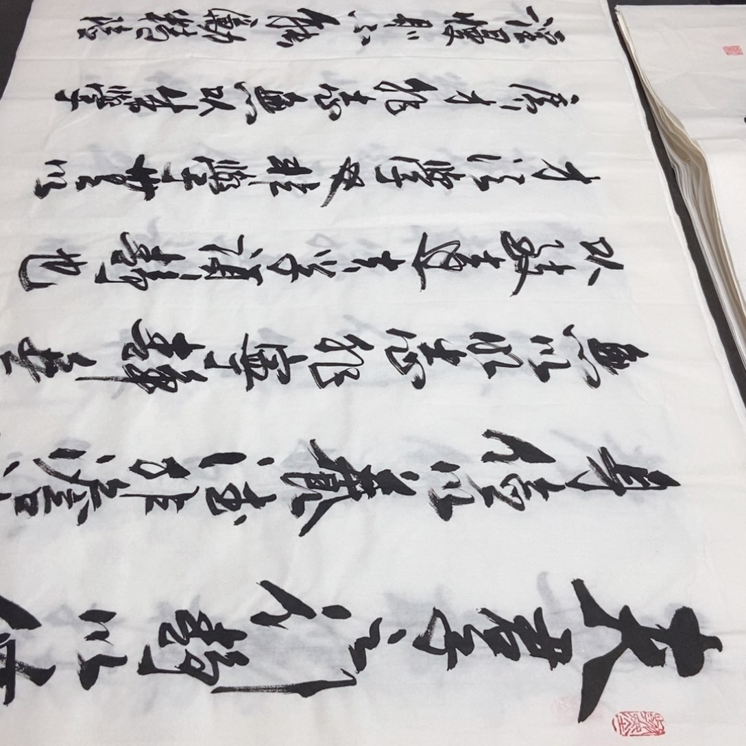 书法老师精品书法
