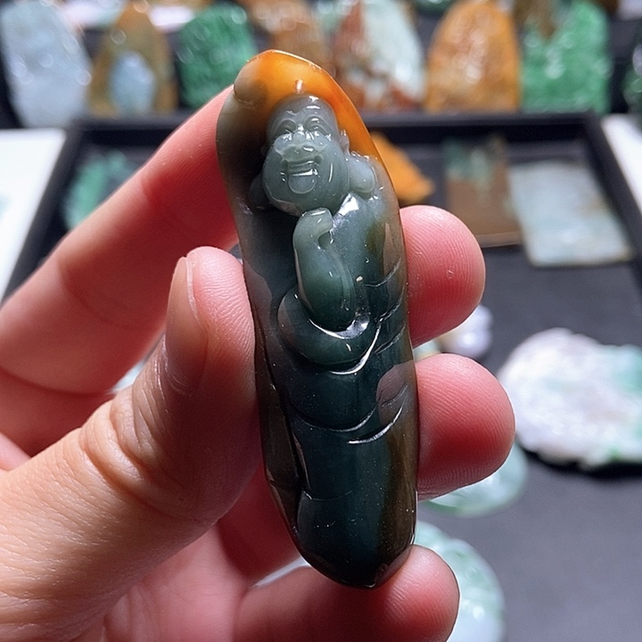 翡翠未镶嵌颈饰翡翠a货