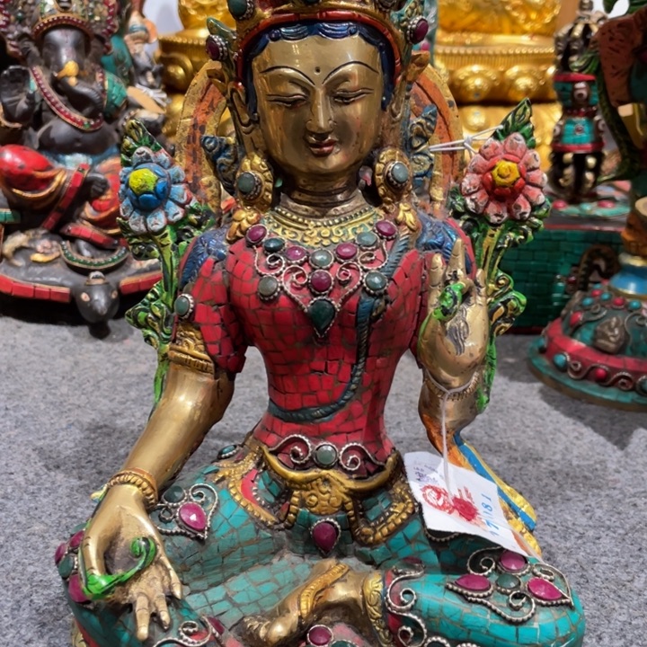 觉***心瓷片铜摆件等各种规格的