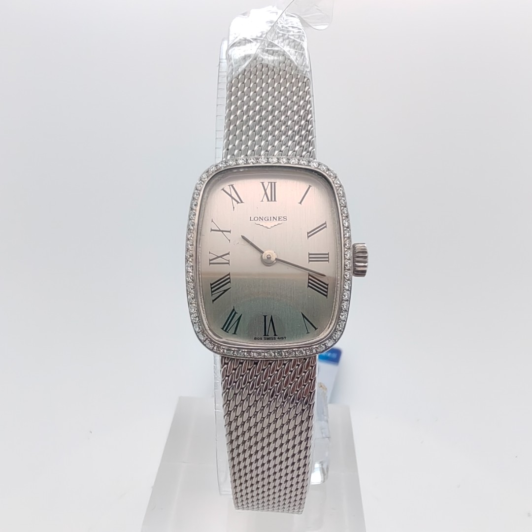 95新 Longines/浪琴  手动机械后钻19*23mm/公价32999/w11952