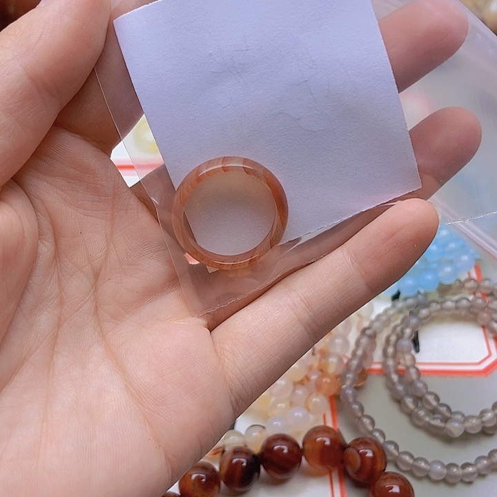 【闪购商品】未镶嵌玛瑙/玉髓珠宝半成品悠**b