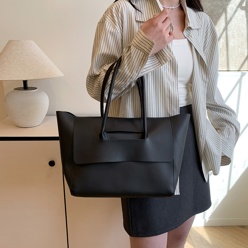 高级感大容量托特包女2025冬季新款韩版时尚百搭简约通勤手提包女