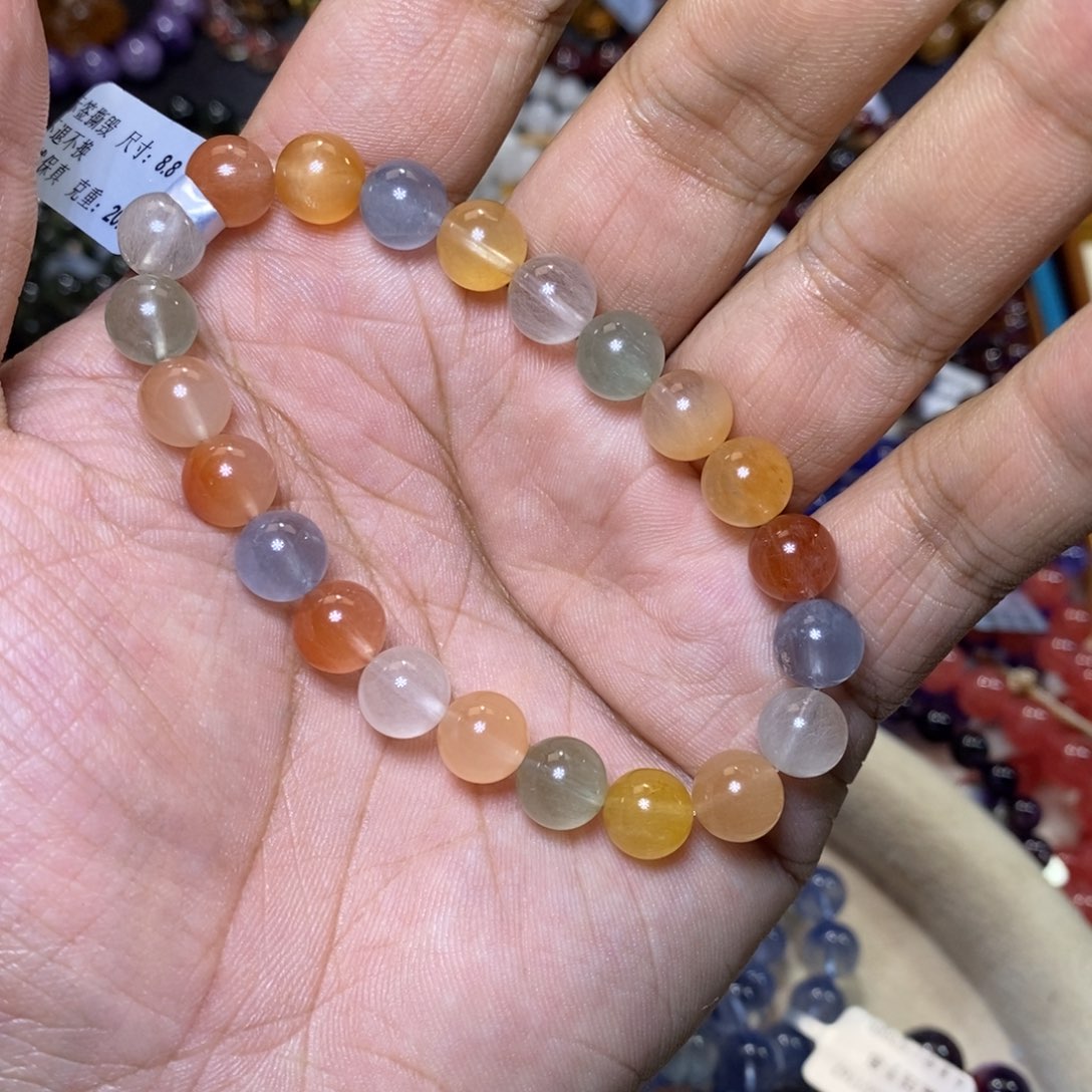 水晶手链未镶嵌手串