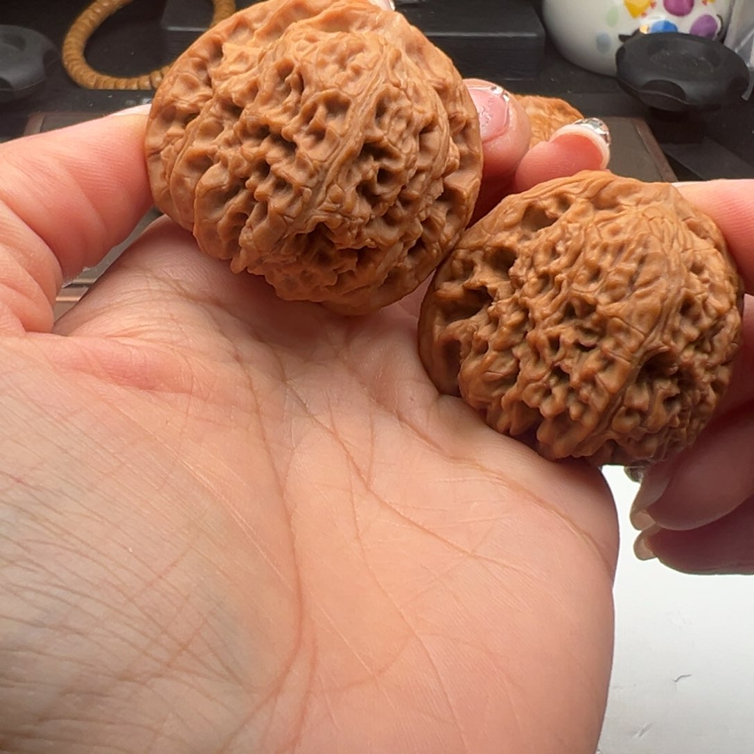 文玩核桃把件南疆石44