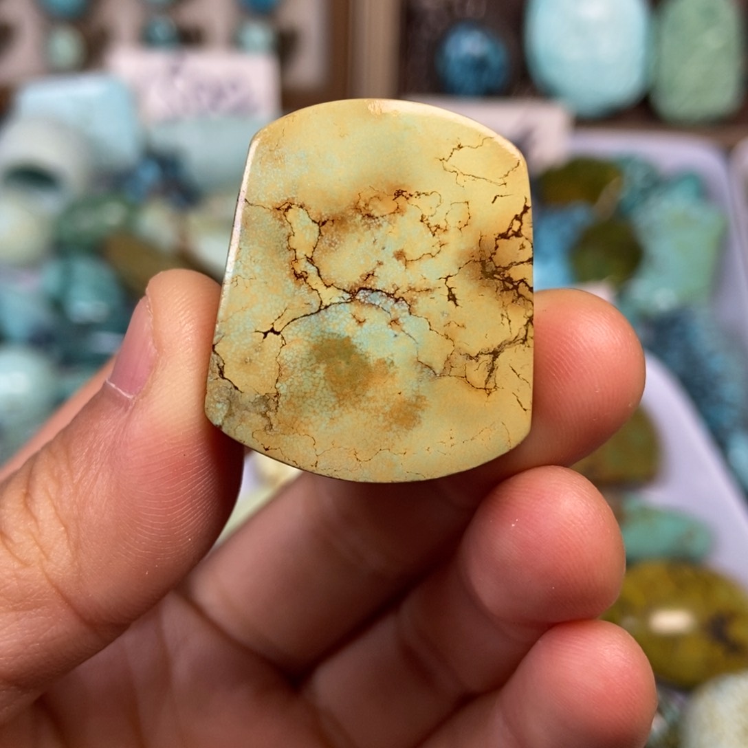 绿松石珠宝奇石未镶嵌