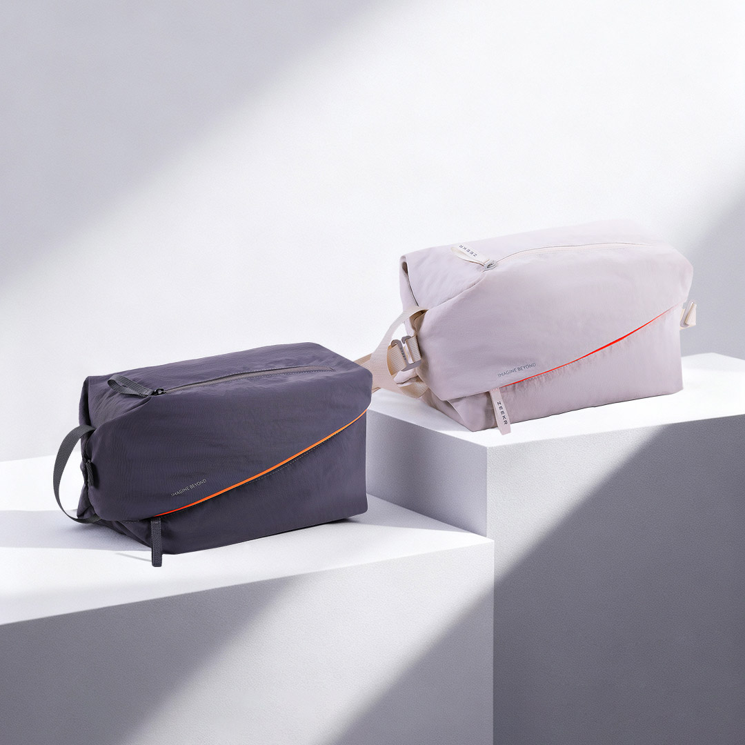 极氪运动挎包PRO 耐磨水洗简约风拉链款网红便捷ins风