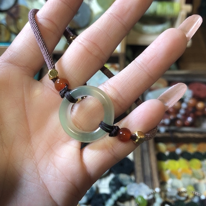 岫玉岫玉手链未镶嵌