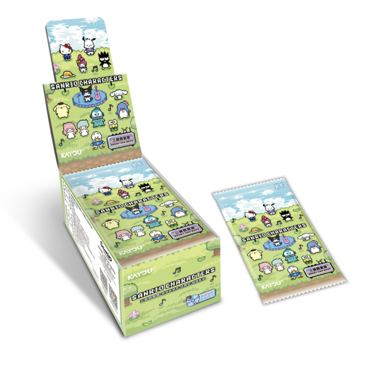 【玩法合集】三丽鸥家族萌梦收藏卡森语乐章第二弹一元包