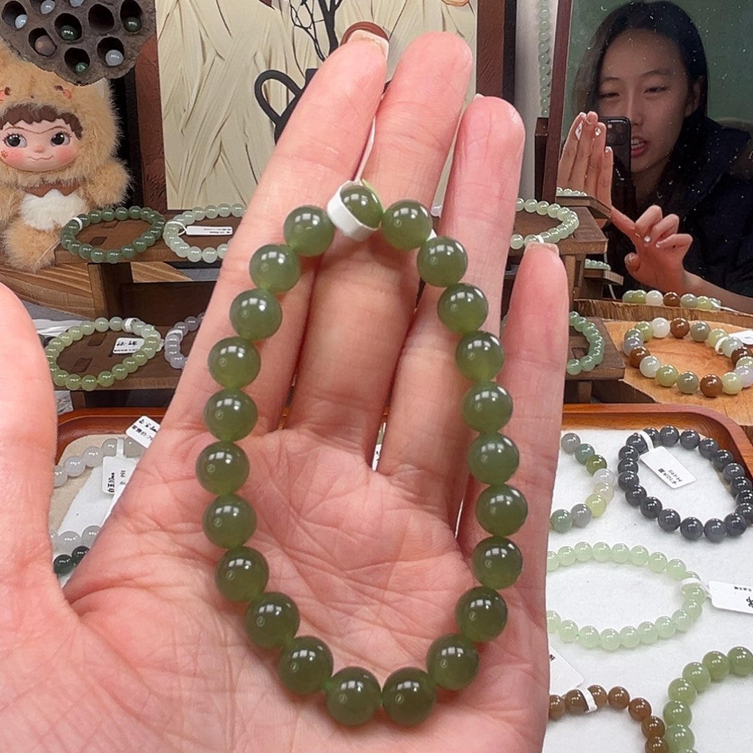 和田玉（糖玉）未镶嵌手链
