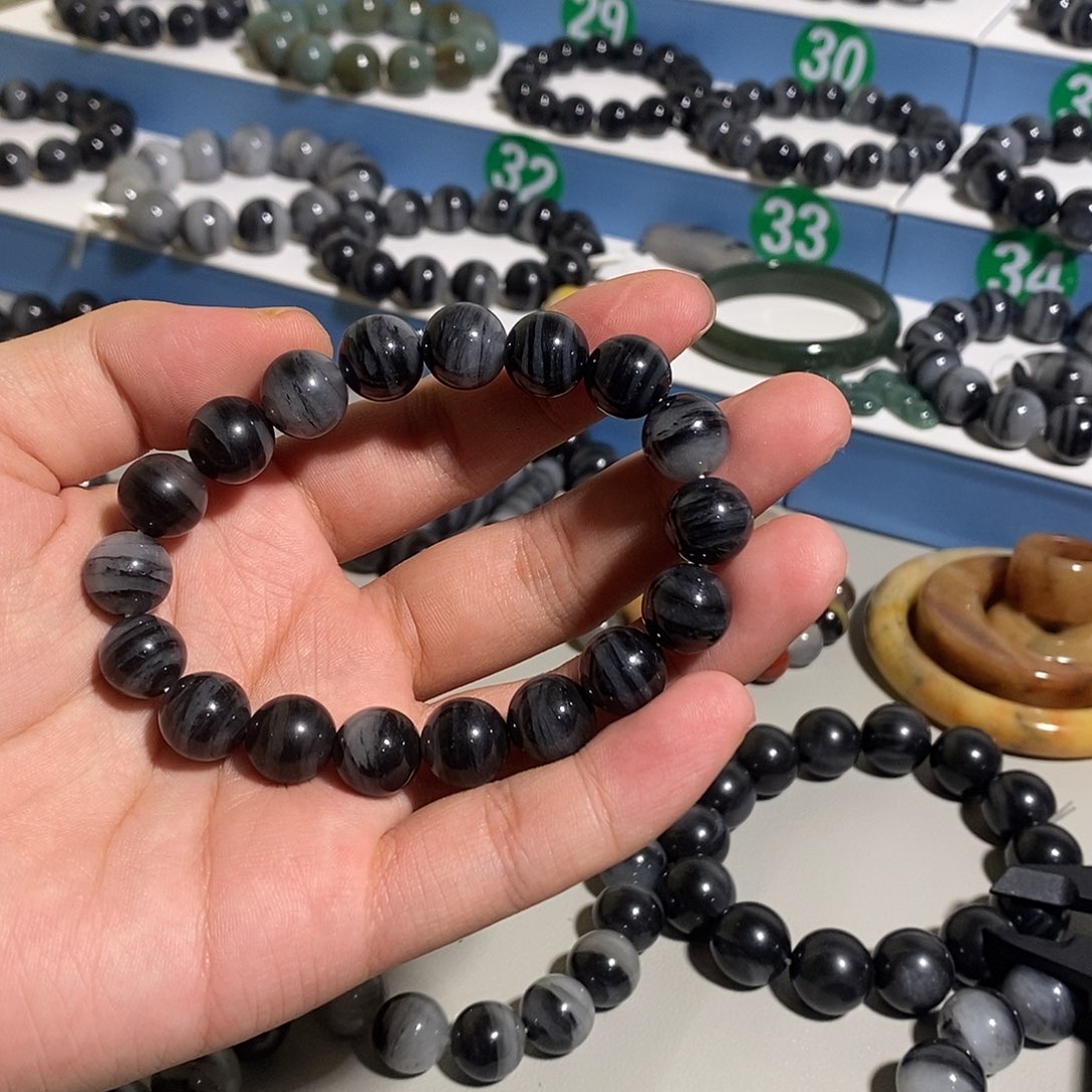 石英质玉未镶嵌手链