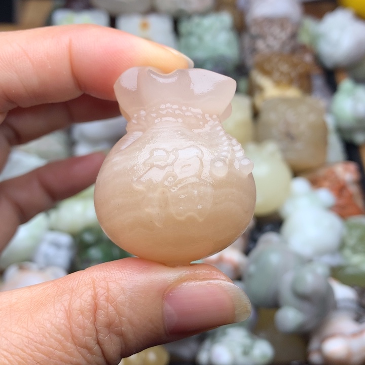 玛瑙/玉髓合金挂件