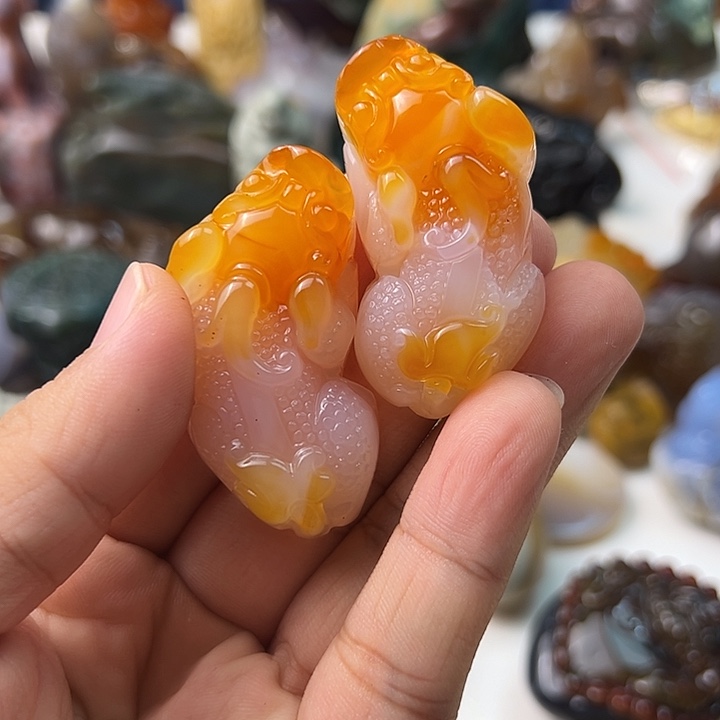 未镶嵌颈饰玛瑙/玉髓