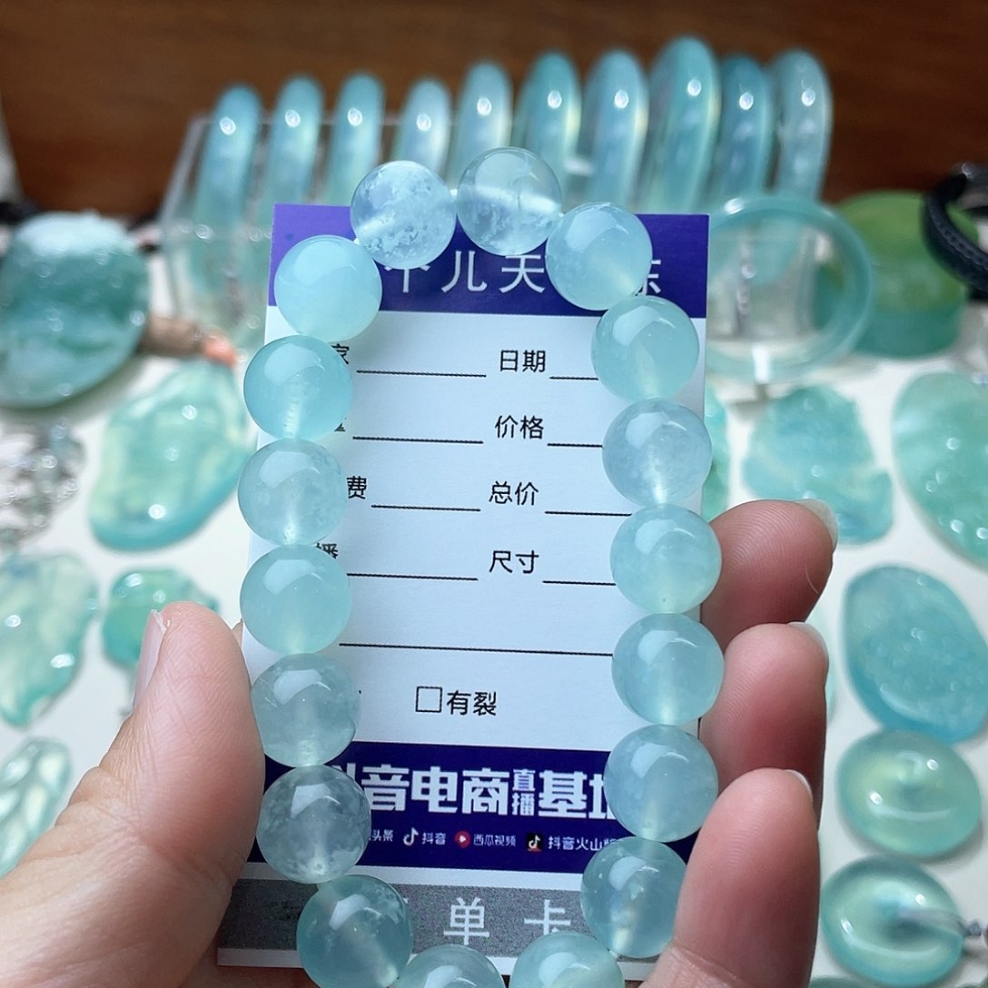 蛇纹石玉手链未镶嵌