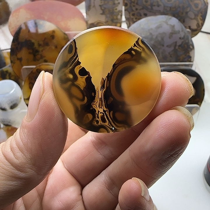 玛瑙/玉髓未镶嵌颈饰