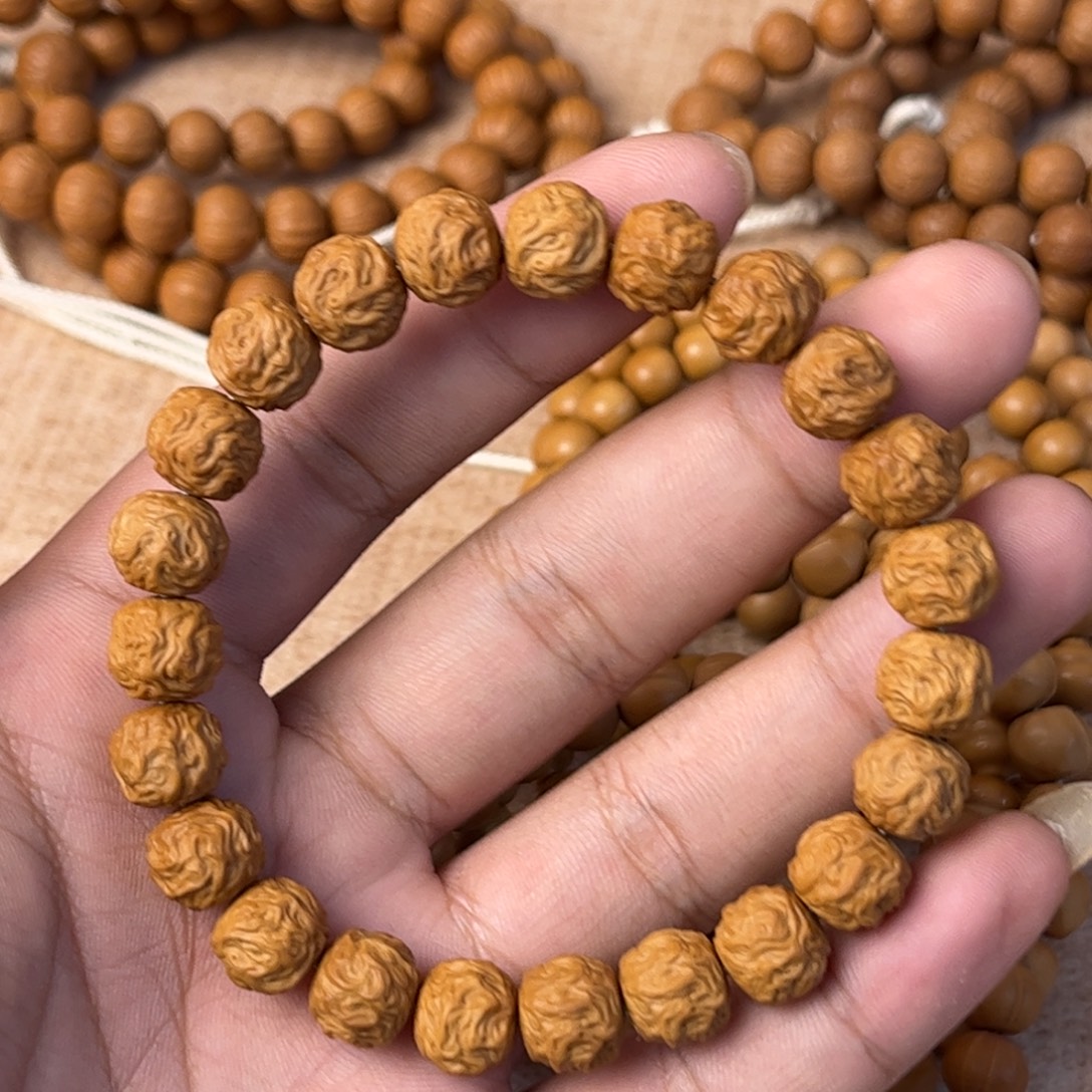 猴头核桃吊坠纯手工游龙手串全品无瑕无药