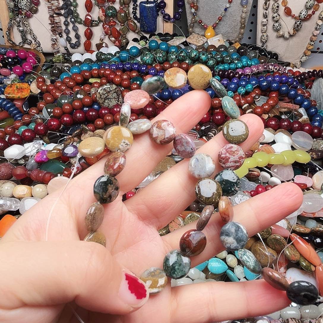 玛瑙/玉髓未镶嵌珠宝半成品卡10 玛瑙