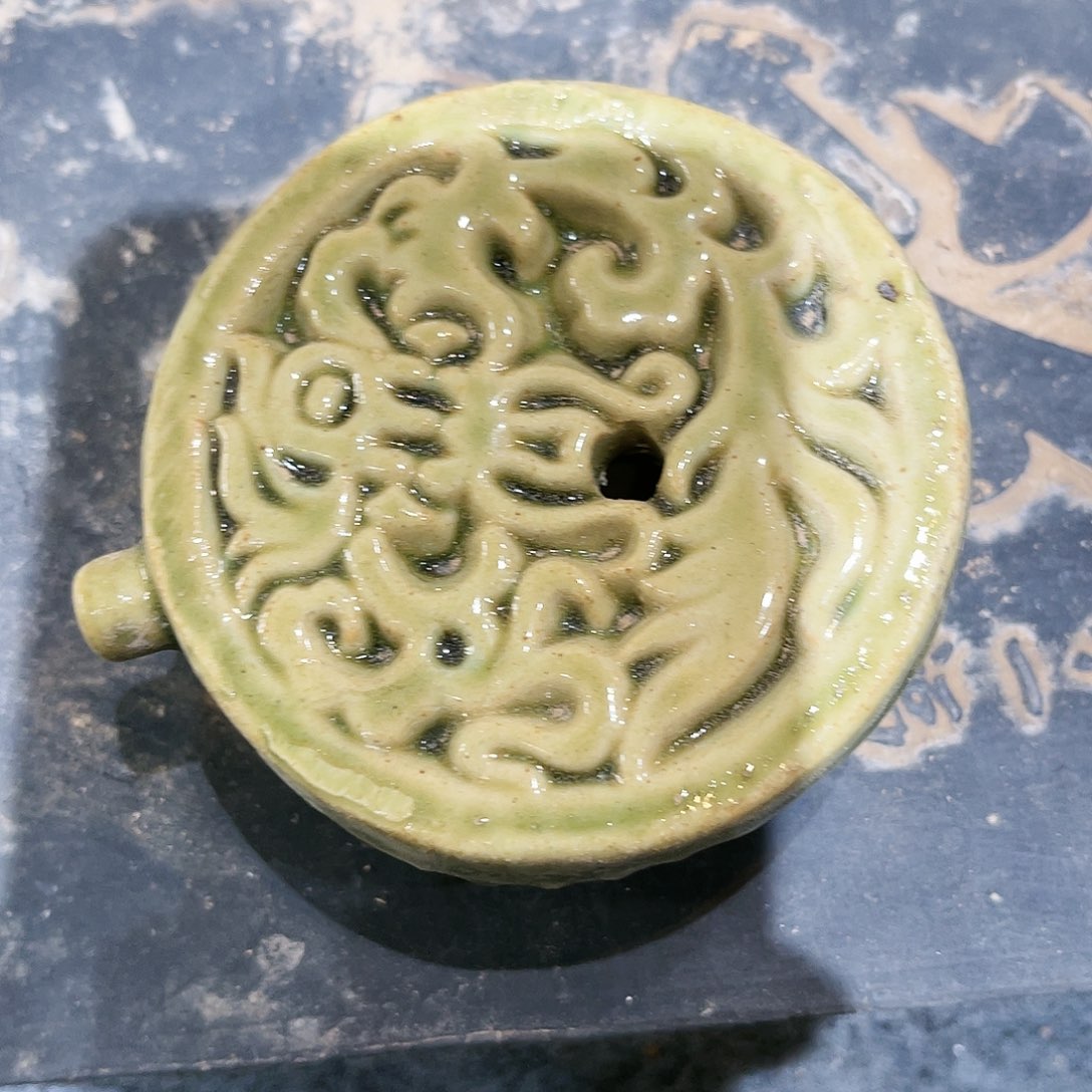 瓦当摆件茶台的一