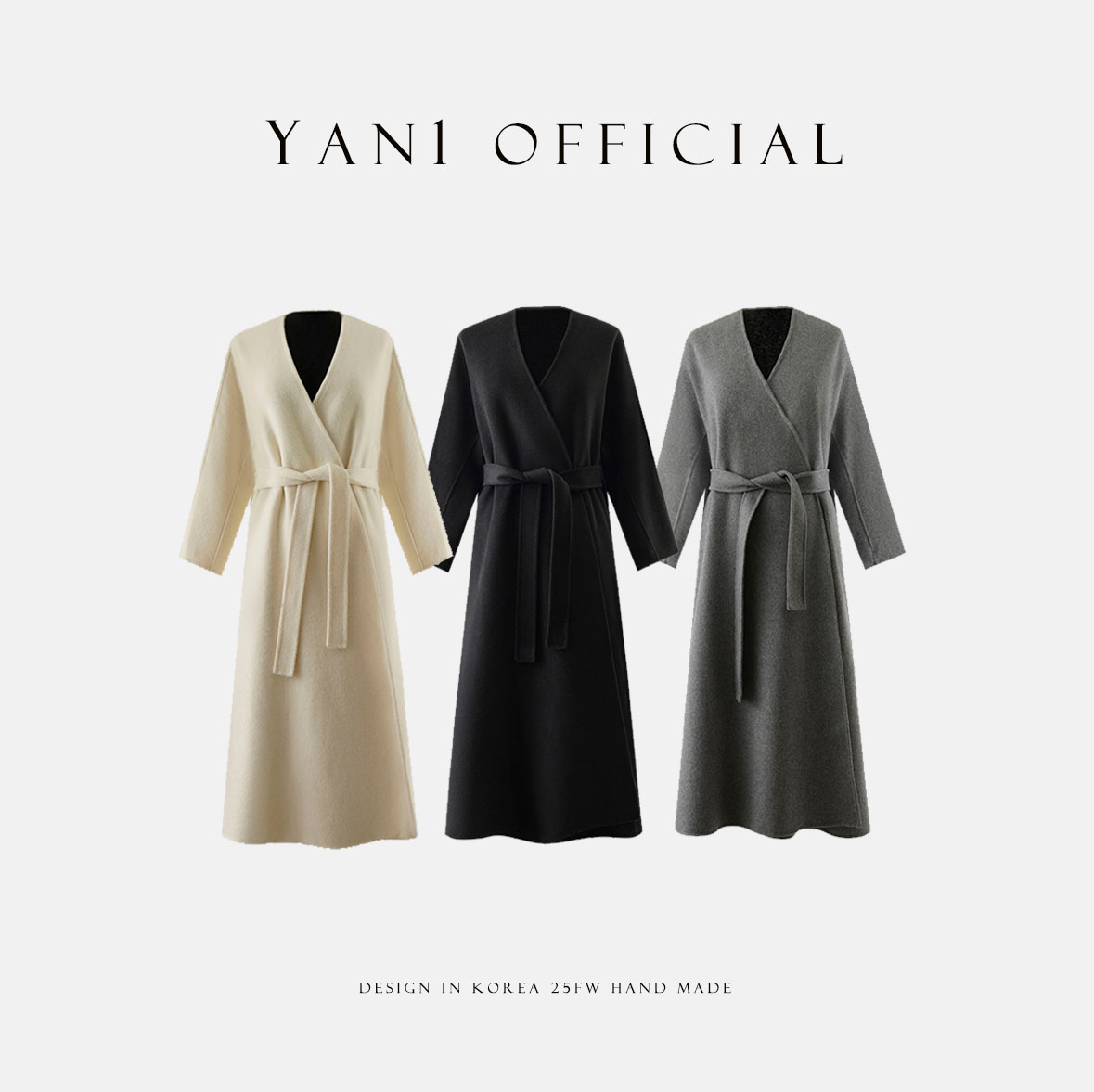 Yan1Design/妍妍【美神降临】25年秋季新款大裙摆高开叉设计师款